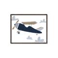 Picture of Flying through the clouds I  _GroupedProduct_Rectangle_Landscape_Mini_ _GroupedProduct_Rectangle_Landscape_Canvas_Framed_