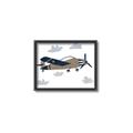 Picture of Flying through the clouds II _GroupedProduct_Rectangle_Landscape_Mini_ _GroupedProduct_Rectangle_Landscape_Canvas_Framed_