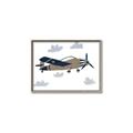 Picture of Flying through the clouds II _GroupedProduct_Rectangle_Landscape_Mini_ _GroupedProduct_Rectangle_Landscape_Canvas_Framed_