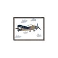 Picture of Flying through the clouds II _GroupedProduct_Rectangle_Landscape_Mini_ _GroupedProduct_Rectangle_Landscape_Canvas_Framed_