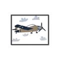 Picture of Flying through the clouds II _GroupedProduct_Rectangle_Landscape_Mini_ _GroupedProduct_Rectangle_Landscape_Canvas_Framed_