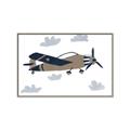 Picture of Flying through the clouds II _GroupedProduct_Rectangle_Landscape_Mini_ _GroupedProduct_Rectangle_Landscape_Canvas_Framed_