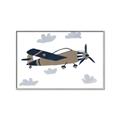 Picture of Flying through the clouds II _GroupedProduct_Rectangle_Landscape_Mini_ _GroupedProduct_Rectangle_Landscape_Canvas_Framed_
