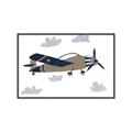 Picture of Flying through the clouds II _GroupedProduct_Rectangle_Landscape_Mini_ _GroupedProduct_Rectangle_Landscape_Canvas_Framed_