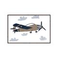 Picture of Flying through the clouds II _GroupedProduct_Rectangle_Landscape_Mini_ _GroupedProduct_Rectangle_Landscape_Canvas_Framed_