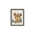 Picture of Friendly bear cub  _GroupedProduct_Rectangle_Portrait_Mini_ _GroupedProduct_Rectangle_Portrait_Canvas_Framed_