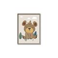 Picture of Friendly bear cub  _GroupedProduct_Rectangle_Portrait_Mini_ _GroupedProduct_Rectangle_Portrait_Canvas_Framed_