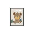 Picture of Friendly bear cub  _GroupedProduct_Rectangle_Portrait_Mini_ _GroupedProduct_Rectangle_Portrait_Canvas_Framed_