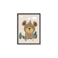Picture of Friendly bear cub  _GroupedProduct_Rectangle_Portrait_Mini_ _GroupedProduct_Rectangle_Portrait_Canvas_Framed_