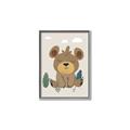 Picture of Friendly bear cub  _GroupedProduct_Rectangle_Portrait_Mini_ _GroupedProduct_Rectangle_Portrait_Canvas_Framed_