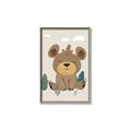 Picture of Friendly bear cub  _GroupedProduct_Rectangle_Portrait_Mini_ _GroupedProduct_Rectangle_Portrait_Canvas_Framed_