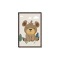 Picture of Friendly bear cub  _GroupedProduct_Rectangle_Portrait_Mini_ _GroupedProduct_Rectangle_Portrait_Canvas_Framed_