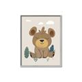 Picture of Friendly bear cub  _GroupedProduct_Rectangle_Portrait_Mini_ _GroupedProduct_Rectangle_Portrait_Canvas_Framed_