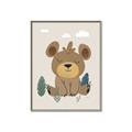 Picture of Friendly bear cub  _GroupedProduct_Rectangle_Portrait_Mini_ _GroupedProduct_Rectangle_Portrait_Canvas_Framed_