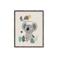 Picture of Curious koala _GroupedProduct_Rectangle_Portrait_Mini_ _GroupedProduct_Rectangle_Portrait_Canvas_Framed_