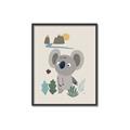 Picture of Curious koala _GroupedProduct_Rectangle_Portrait_Mini_ _GroupedProduct_Rectangle_Portrait_Canvas_Framed_