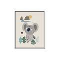 Picture of Curious koala _GroupedProduct_Rectangle_Portrait_Mini_ _GroupedProduct_Rectangle_Portrait_Canvas_Framed_