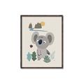Picture of Curious koala _GroupedProduct_Rectangle_Portrait_Mini_ _GroupedProduct_Rectangle_Portrait_Canvas_Framed_