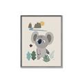 Picture of Curious koala _GroupedProduct_Rectangle_Portrait_Mini_ _GroupedProduct_Rectangle_Portrait_Canvas_Framed_