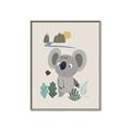 Picture of Curious koala _GroupedProduct_Rectangle_Portrait_Mini_ _GroupedProduct_Rectangle_Portrait_Canvas_Framed_