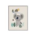 Picture of Curious koala _GroupedProduct_Rectangle_Portrait_Mini_ _GroupedProduct_Rectangle_Portrait_Canvas_Framed_