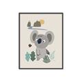 Picture of Curious koala _GroupedProduct_Rectangle_Portrait_Mini_ _GroupedProduct_Rectangle_Portrait_Canvas_Framed_