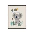 Picture of Curious koala _GroupedProduct_Rectangle_Portrait_Mini_ _GroupedProduct_Rectangle_Portrait_Canvas_Framed_