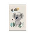 Picture of Curious koala _GroupedProduct_Rectangle_Portrait_Mini_ _GroupedProduct_Rectangle_Portrait_Canvas_Framed_