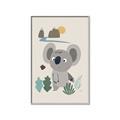 Picture of Curious koala _GroupedProduct_Rectangle_Portrait_Mini_ _GroupedProduct_Rectangle_Portrait_Canvas_Framed_