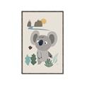 Picture of Curious koala _GroupedProduct_Rectangle_Portrait_Mini_ _GroupedProduct_Rectangle_Portrait_Canvas_Framed_