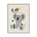 Picture of Curious koala _GroupedProduct_Rectangle_Portrait_Mini_ _GroupedProduct_Rectangle_Portrait_Canvas_Framed_
