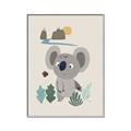 Picture of Curious koala _GroupedProduct_Rectangle_Portrait_Mini_ _GroupedProduct_Rectangle_Portrait_Canvas_Framed_