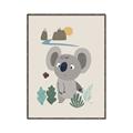 Picture of Curious koala _GroupedProduct_Rectangle_Portrait_Mini_ _GroupedProduct_Rectangle_Portrait_Canvas_Framed_