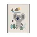Picture of Curious koala _GroupedProduct_Rectangle_Portrait_Mini_ _GroupedProduct_Rectangle_Portrait_Canvas_Framed_