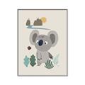 Picture of Curious koala _GroupedProduct_Rectangle_Portrait_Mini_ _GroupedProduct_Rectangle_Portrait_Canvas_Framed_