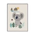 Picture of Curious koala _GroupedProduct_Rectangle_Portrait_Mini_ _GroupedProduct_Rectangle_Portrait_Canvas_Framed_