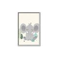 Picture of Big-eared Elephant  _GroupedProduct_Rectangle_Portrait_Mini_ _GroupedProduct_Rectangle_Portrait_Canvas_Framed_