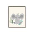 Picture of Big-eared Elephant  _GroupedProduct_Rectangle_Portrait_Mini_ _GroupedProduct_Rectangle_Portrait_Canvas_Framed_