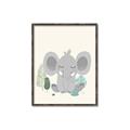 Picture of Big-eared Elephant  _GroupedProduct_Rectangle_Portrait_Mini_ _GroupedProduct_Rectangle_Portrait_Canvas_Framed_