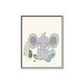 Picture of Big-eared Elephant  _GroupedProduct_Rectangle_Portrait_Mini_ _GroupedProduct_Rectangle_Portrait_Canvas_Framed_