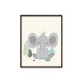 Picture of Big-eared Elephant  _GroupedProduct_Rectangle_Portrait_Mini_ _GroupedProduct_Rectangle_Portrait_Canvas_Framed_
