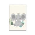 Picture of Big-eared Elephant  _GroupedProduct_Rectangle_Portrait_Mini_ _GroupedProduct_Rectangle_Portrait_Canvas_Framed_