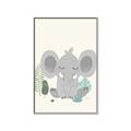 Picture of Big-eared Elephant  _GroupedProduct_Rectangle_Portrait_Mini_ _GroupedProduct_Rectangle_Portrait_Canvas_Framed_