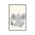 Picture of Big-eared Elephant  _GroupedProduct_Rectangle_Portrait_Mini_ _GroupedProduct_Rectangle_Portrait_Canvas_Framed_