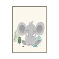 Picture of Big-eared Elephant  _GroupedProduct_Rectangle_Portrait_Mini_ _GroupedProduct_Rectangle_Portrait_Canvas_Framed_