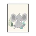 Picture of Big-eared Elephant  _GroupedProduct_Rectangle_Portrait_Mini_ _GroupedProduct_Rectangle_Portrait_Canvas_Framed_