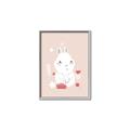 Picture of Blushing bunny _GroupedProduct_Rectangle_Portrait_Mini_ _GroupedProduct_Rectangle_Portrait_Canvas_Framed_