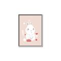 Picture of Blushing bunny _GroupedProduct_Rectangle_Portrait_Mini_ _GroupedProduct_Rectangle_Portrait_Canvas_Framed_