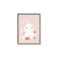 Picture of Blushing bunny _GroupedProduct_Rectangle_Portrait_Mini_ _GroupedProduct_Rectangle_Portrait_Canvas_Framed_