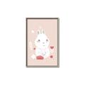 Picture of Blushing bunny _GroupedProduct_Rectangle_Portrait_Mini_ _GroupedProduct_Rectangle_Portrait_Canvas_Framed_